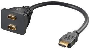 HDMI splitter male- >2 xHDMI female