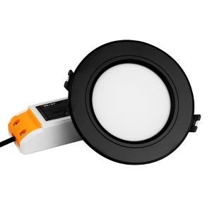 RGB-CCT LED Downlighter 12W zwart