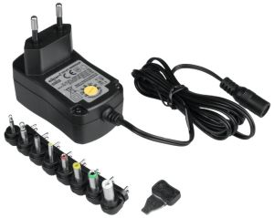 Netvoeding 2000mA 3-12V max 24W gestabiliseerd