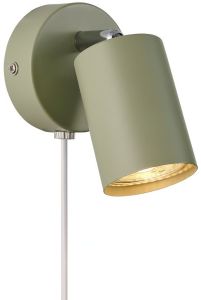 Wandlamp Explore groen GU10