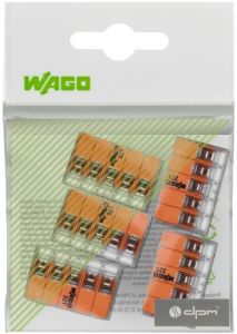 Lasklem hersluitbaar 5-voudig 0,2-4qmm zak(5)