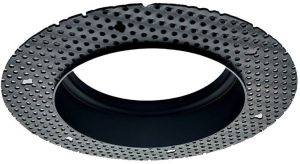 Stucframe voor inbouwspot 88mm zwart
