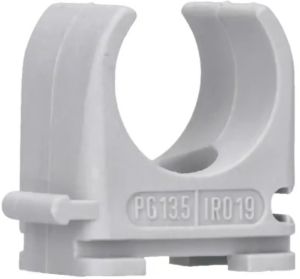 Klembeugel PVC 3/4 (19mm) koppelbaar grijs zak(100)