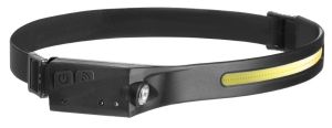 LED hoofdlamp 8w + spot 3w oplaadbaar