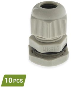 Wartel PVC M16 grijs IP68 zak(10)