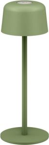 LED Tafellamp oplaadbaar 2W 3000K touch 25cm groen