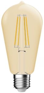 Nordlux LED ST64 E27 7,2-50W 2500K filament gold dimbaar