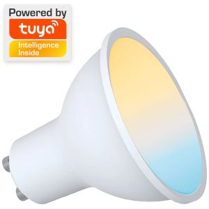 LED GU10 mat wit 5W dimbaar SMART Wi-Fi TUYA