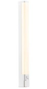 LED Wandlamp Sjaver wit 15W met schakelaar+wcd