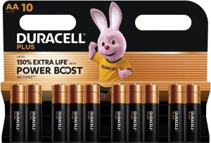 Duracell Plus Power Boost batterij AA blister(10)