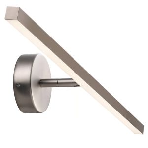 LED Wandlamp IP S13 geborsteld staal 7,2W