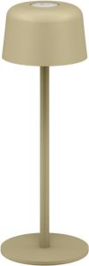 LED Tafellamp oplaadbaar 2W 3000K touch 25cm beige