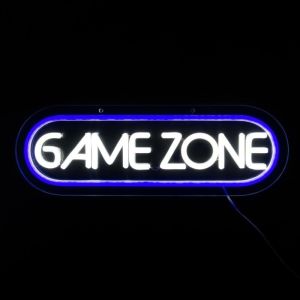 LED bord neon GAME ZONE 43x14 cm