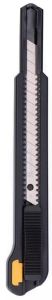 Afbreekmes 9mm zwart
