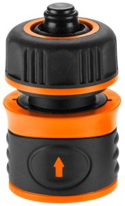 Koppeling voor tuinslang 1/2 + waterstop