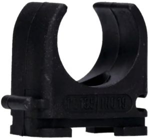 Klembeugel PVC 3/4 (19mm) koppelbaar zwart zak(100)