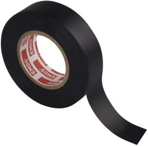 Isolatietape PVC 19mm rol 20m zwart