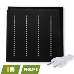 LED Loevre paneel zwart 60x60cm 30W 5CCT 4200Lm
