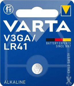 Varta V3GA knoopcel batterij LR41 blister(1)