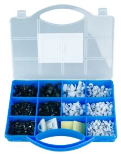Kabelclips assortimentsdoos 400 delig