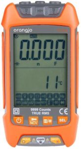 Multimeter digitaal automatische selectie