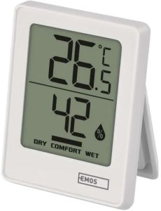 Thermometer binnen magnetisch + hygrometer