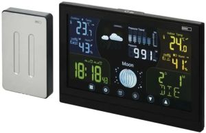 Weerstation met draadloze buitensensor + dual wekfunctie