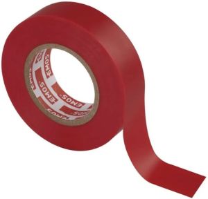 Isolatietape PVC 19mm rol 20m rood