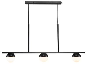 Hanglamp pendel Contina zwart 3x G9