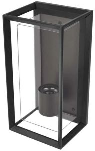 Wandlamp Malva E27 zwart IP44