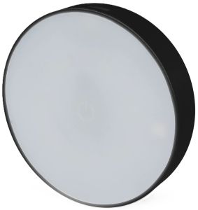 LED kastlamp rond touch oplaadbaar zwart CCT