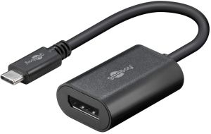 USB-C naar Displayport adapter kabel 15cm