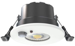 LED inbouwspot 6W 4CCT 85mm rond vast wit + sensor