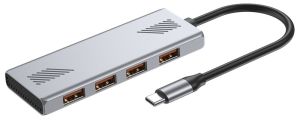 USB 3.2 hub 4 poorts USB-C naar 4x USB