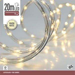 Lichtslang 20m 24 LED warm wit