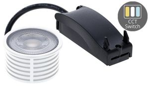 LED module inbouw 50mm 5W CCT 38gr wit dimbaar