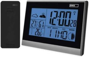Weerstation met draadloze buitensensor + wekfunctie