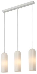 Hanglamp pendel Miella wit 3x E27