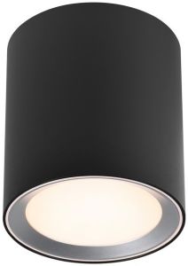 LED Opbouwspot Landon 14cm 6,5W 2700K zwart 3staps dimbaar