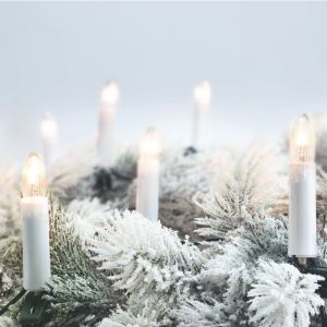 Kaarsverlichting 30 leds warm wit 700cm voor binnen