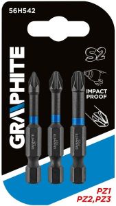 Bitset PH impact lang 3x 50mm