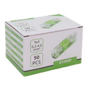 Doorverbindklem hersluitbaar 1-voudig 0,2-4mm doos(50) - Afbeelding 2