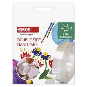 Dubbelzijdige nano tape 30mm rol 3m transparant - Afbeelding 2