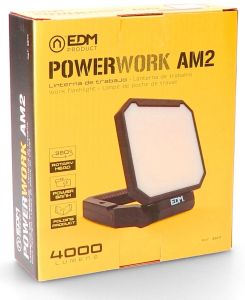EDM LED werklamp oplaadbaar 60W 4000 Lumen - Afbeelding 2