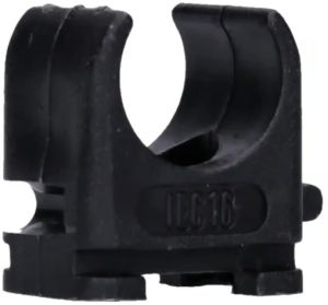 Klembeugel PVC 5/8 (16mm) koppelbaar zwart zak(100) - Afbeelding 2