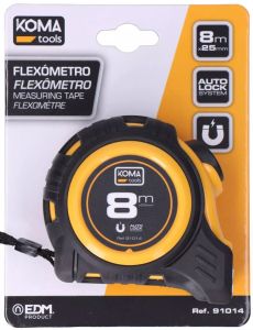 Rolmaat - Meetband rubber 8 meter - 25 mm - Afbeelding 2