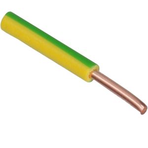 VD draad 6qmm geel/groen 2,5m - Afbeelding 2