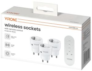 Basisset draadloos schakelen 3x mini ontvangers+AB wit - Afbeelding 2