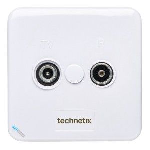Coax einddoos radio/TV inbouw/opbouw TRAS-2000 - Afbeelding 2