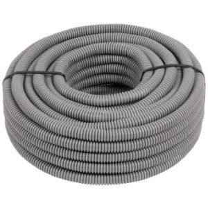 Installatiebuis flexibel 3/4 (20mm) bedraad grijs 100m 2xUTP - Afbeelding 2
